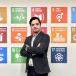 Ahmet Yoruklu interning at the United Nations Global Compact.
