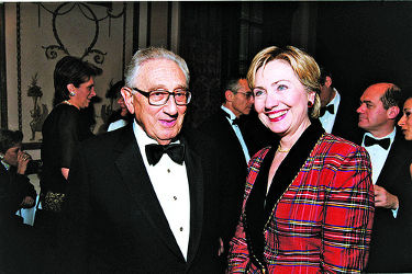 Dr. Henry Kissinger and Senator Hillary Clinton join the School for its Global Leadership Gala celebrating John C. Whitehead's contributions to international relations and public service.
