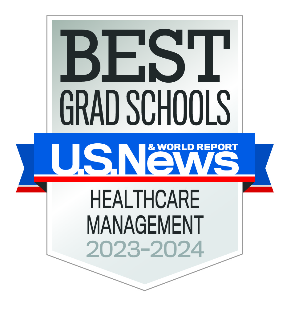 Image of a badge for the Best Grad Schools for US News and World Report-Healthcare Management 