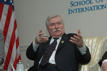 This year’s World Leaders Forum features Lech Walesa, Nobel Peace Prize Laureate and former President of Poland.