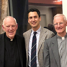 The Center for Catholic Studies hosted its Annual Friends Dinner to welcome Fr. Roy, the spring 19'Toth/Lonergan Professor - Annual Friends Dinner Welcomes Fr. Roy
