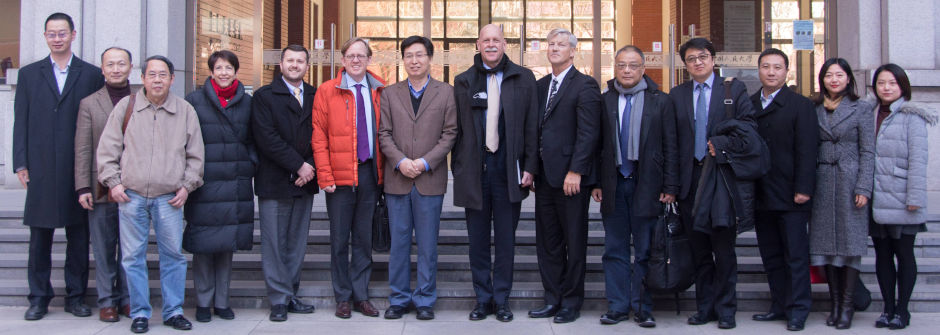 Group photo of Peace and Conflict Studies Department administrators