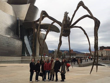 Dr. Borislava Manojlovic led a group of students to explore the historical past, present, and future of the Basque Country, Spain in the inaugural year of this study tour.