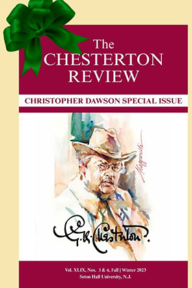 The Chesterton Review front cover