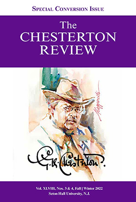 The Chesterton Review, Special Conversion Issue