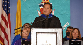 Ambassador Lu gives keynote address