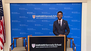 Seton Hall sophomore Nicholas (Nick) Kimble participated in the Harvard Public Policy Leadership Conference (PPLC).