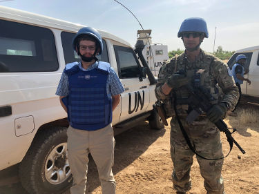 Sr. Associate Dean Courtney Smith participates in UN Foundation Peacekeeping Learning Delegation to Mali.