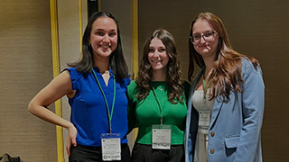 Psi Chi members attend EPA conference.