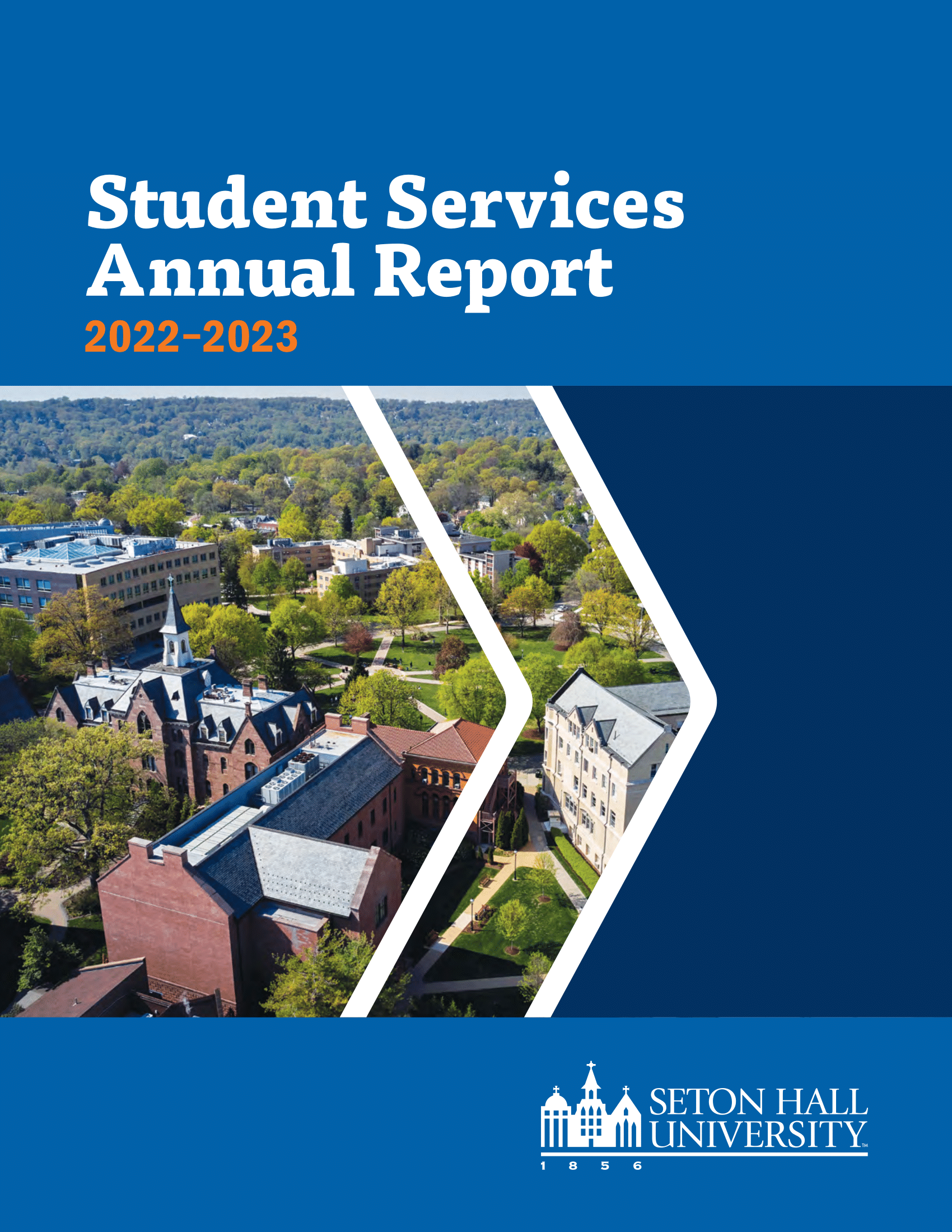Cover of the Student Services Annual Report